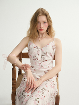 Roseblush Vine Slip Dress