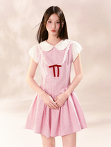 Sweet Gingham Doll Dress