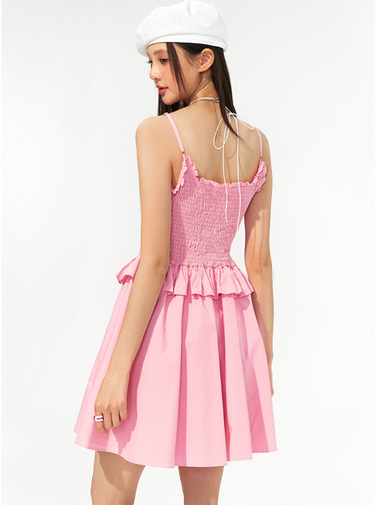 Parisian Ruffle Charm Dress