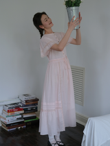 Blush Morning Waltz Dress
