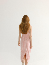 Fleur Mist Halter Dress