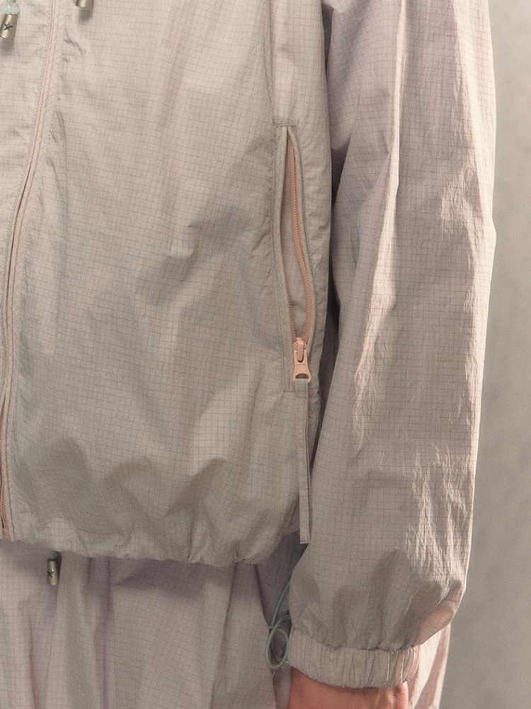 Balloon Breeze Windbreaker Jacket & Skirt-Pants Set