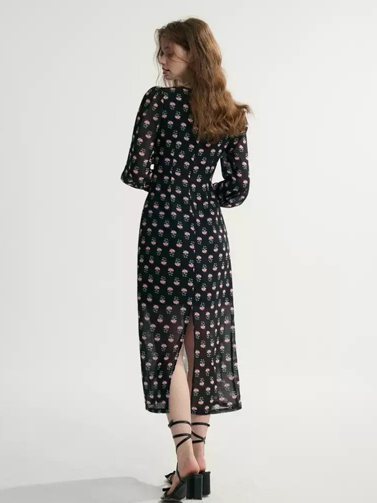 Blackberry Blossom Dress