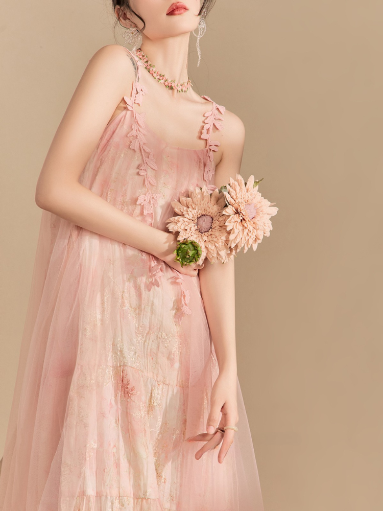 Handmade Blossom Tulle Fairy Dress