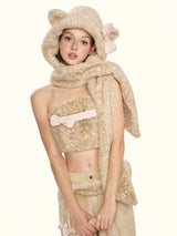 Milky Leopard Cloud Scarf