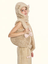 Milky Leopard Cloud Scarf