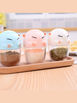 Cute Cat Kitchen Spice Jar Bottle