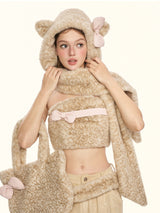 Milky Leopard Cloud Scarf