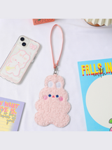 Plush Card Holder Luggage Bag Tag