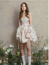 Celestial Lace Corset Dress