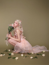 First Love Layered Ribbon Dress