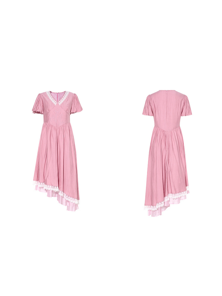 Rosalie Lace Trim Dress