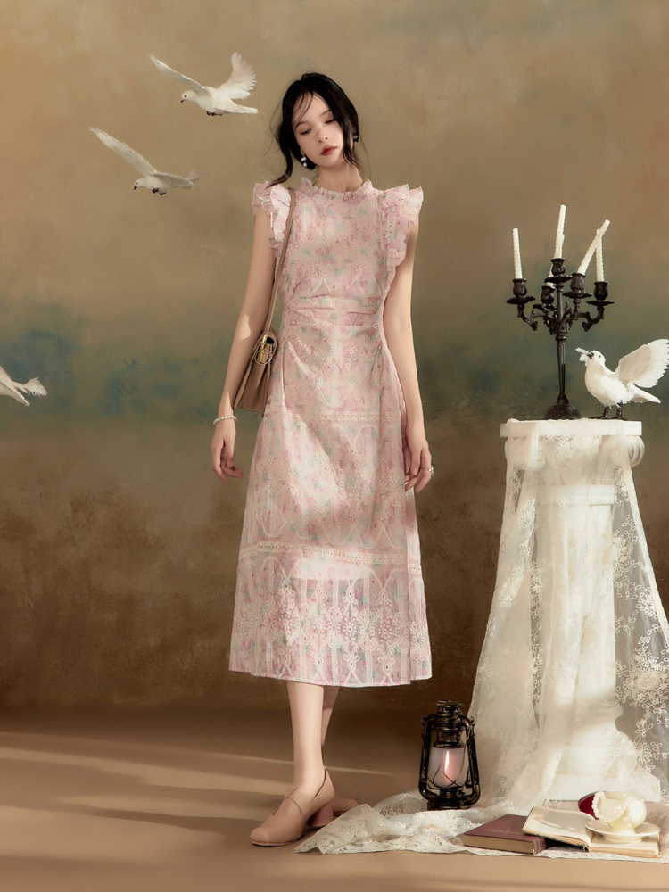 Rosewood Lace Dress
