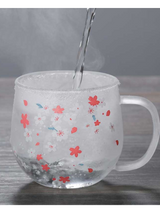 300ml Sakura Tea Infuse Glass Cup