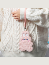 Plush Card Holder Luggage Bag Tag