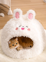 Smile Bunny Pet Cats Dogs Beds Mat House