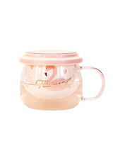 Flamingo Tea Mug Glass Cup