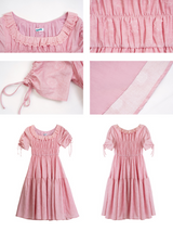 Peony Bloom Tiered Dress