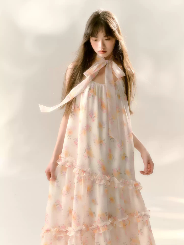 Floral Fantasy Maxi Dress