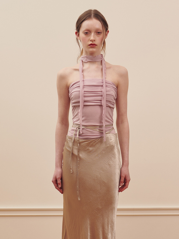 Misty Drape Camisole Set
