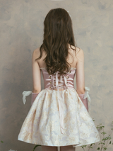 Celestial Lace Corset Dress