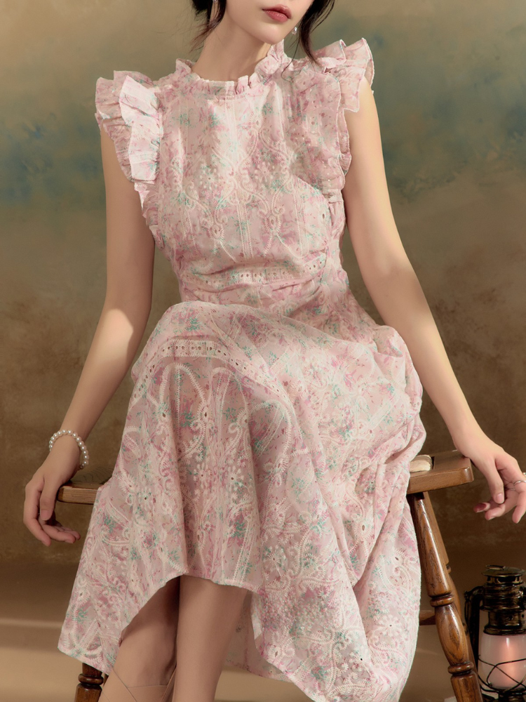 Rosewood Lace Dress