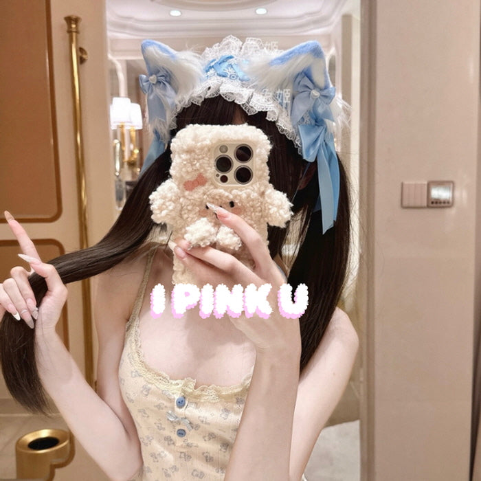 Sweet Hand-made Cat Ear Hairpin Lolita Cosplay