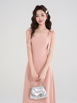 Sweet Bowknot Maxi Dress
