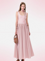 Blossom Ribbon Maxi Dress