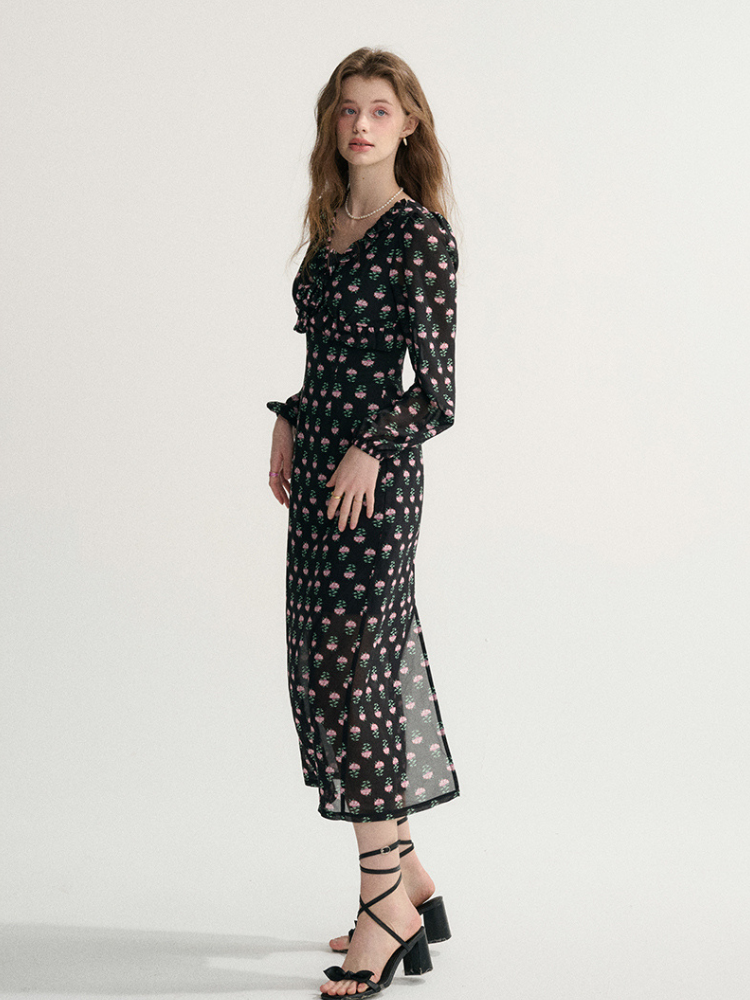 Blackberry Blossom Dress