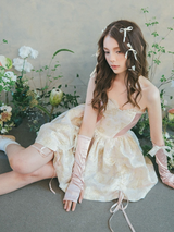 Celestial Lace Corset Dress
