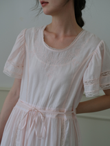 Blush Morning Waltz Dress