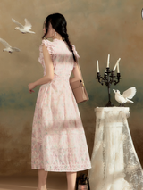 Rosewood Lace Dress