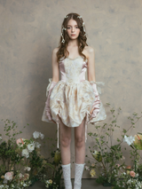 Celestial Lace Corset Dress