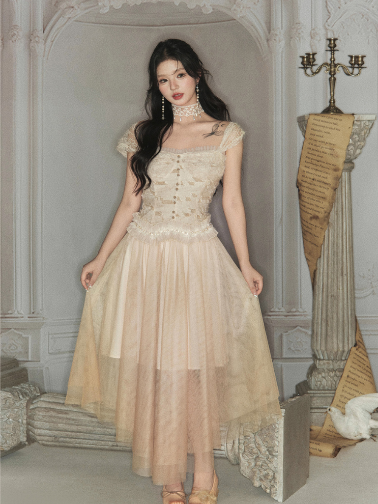 Belle Époque Lace Bustier