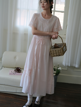 Blush Morning Waltz Dress