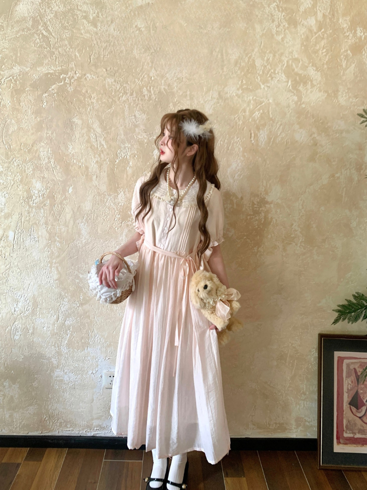 Blushing Garden Heirloom Dress