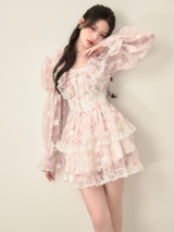 Blossom Reverie Lace Dress