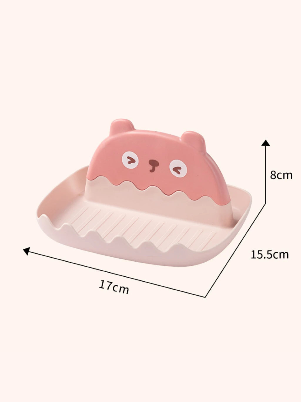 Cute Bear Kitchen Pot Lid Spatula Stand Holder