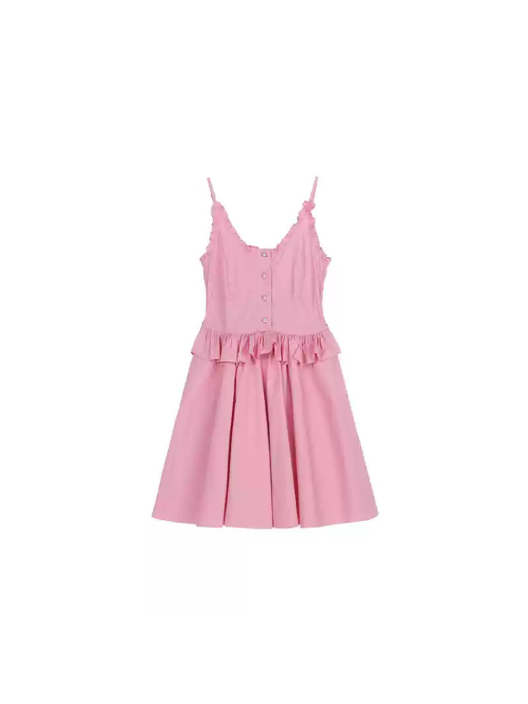 Parisian Ruffle Charm Dress