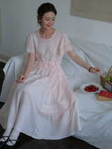 Blush Morning Waltz Dress