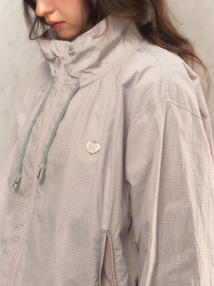 Balloon Breeze Windbreaker Jacket & Skirt-Pants Set