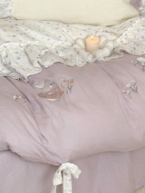 Bunny Garden French Cotton Bedding Set