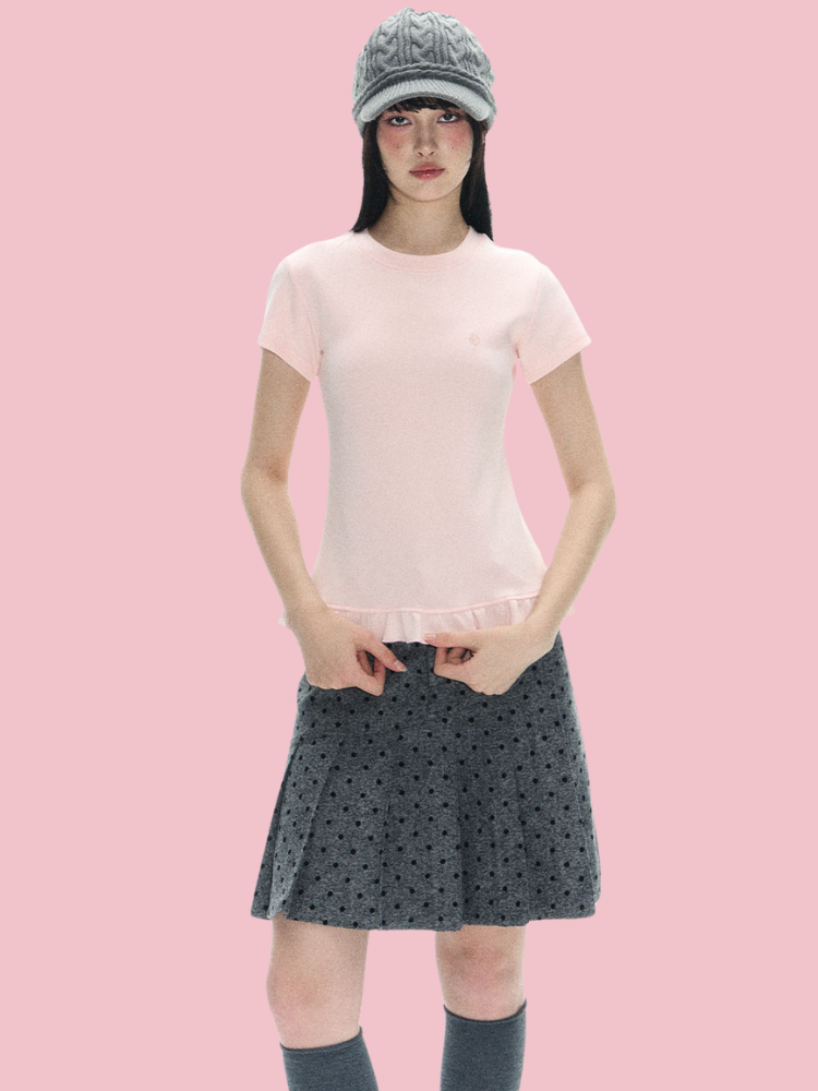 Angel Ruffle Tee