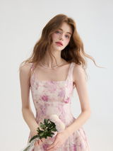 Whispering Peony Mini Dress