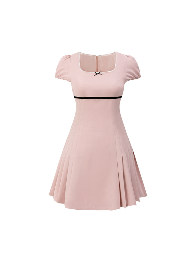 Petite Bow Puff Dress
