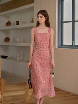Cherry Whisper Garden Dress