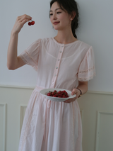 Blush Morning Waltz Dress