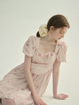 Pink Bloom Whisper Mini Dress