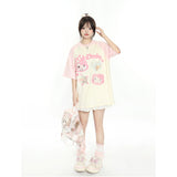 Kitty Sanrio Embroidered T-shirt